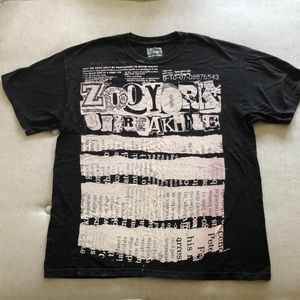 Black Zoo York graphic tee shirt. L. 2 for $15 deal!